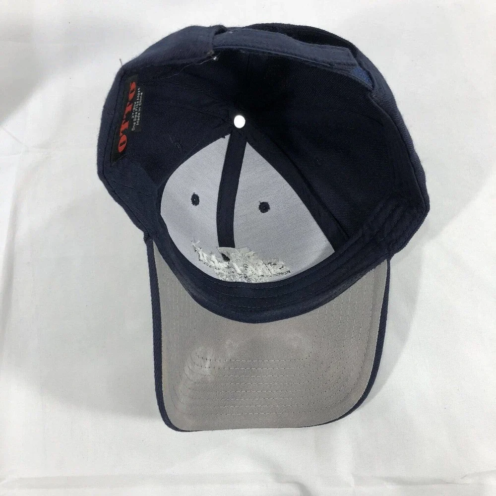 Silver Star Meats Hat Cap Adjustable One Size Fits Most Navy Blue by Otto OSFM
